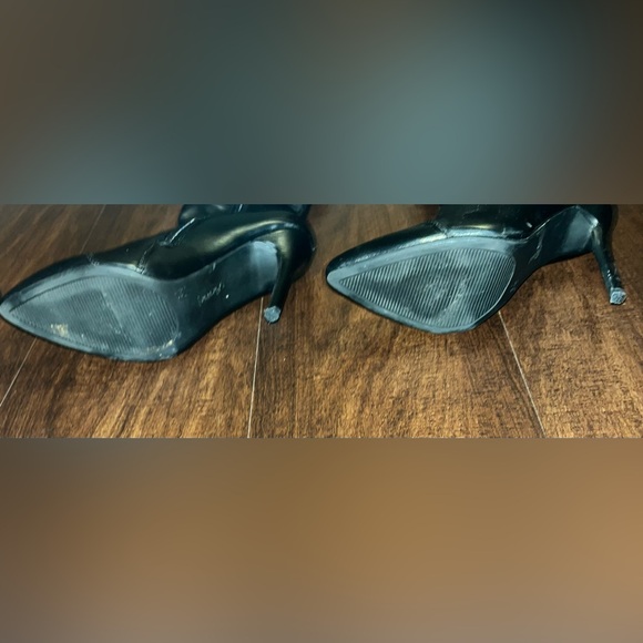 EUC Forever 21 Black Over-the-Knee Boots - Picture 3 of 3